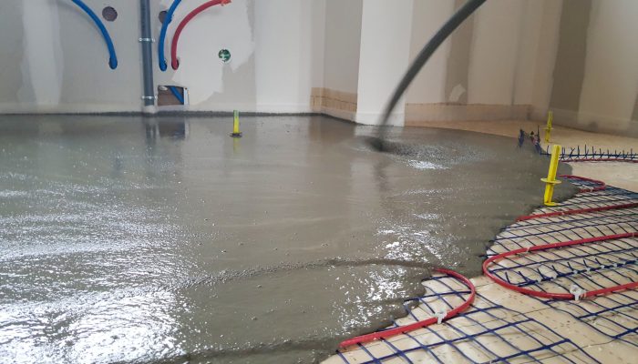 Cemfloor hoorwaardige cementgebonden gietdekvloer Cemfloor hoorwaardige cementgebonden gietdekvloer